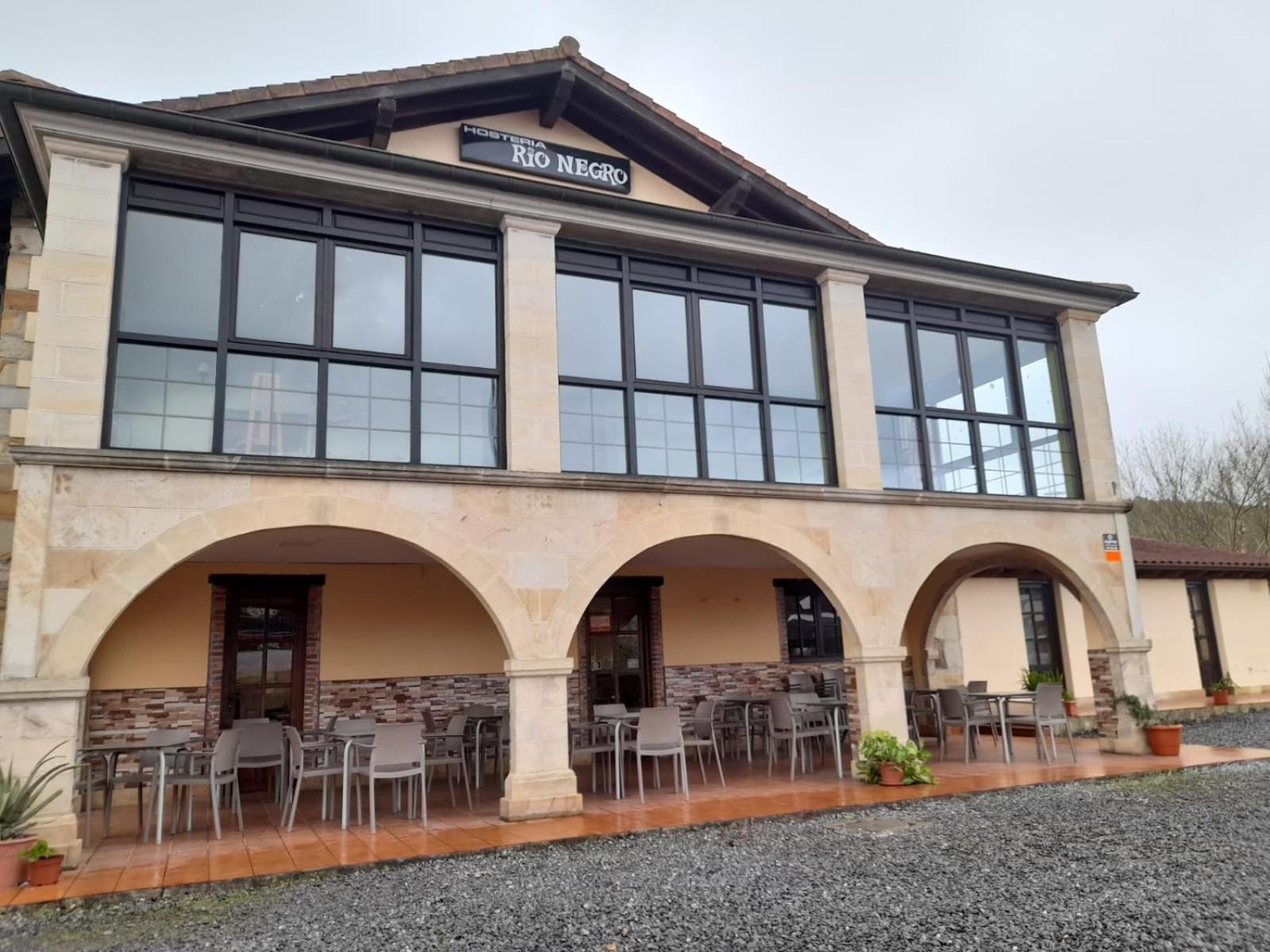 Hosteria Rio Negro Bárcena de Cicero Dış mekan fotoğraf